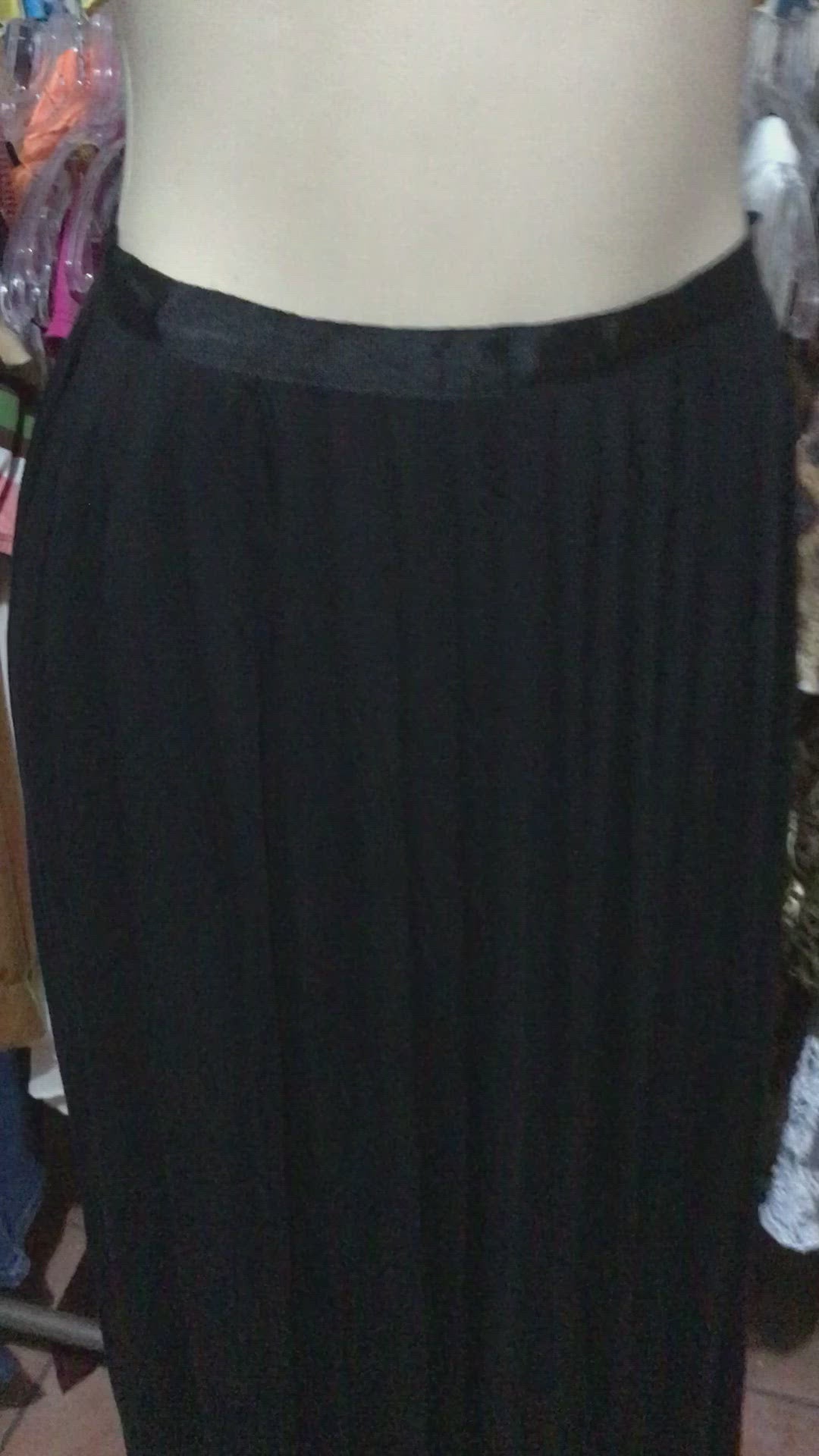 Sexy High Double Split Maxi Skirt Soft