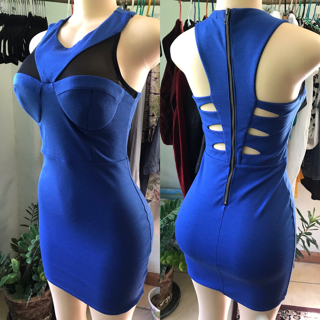 Blue Date Night Dress