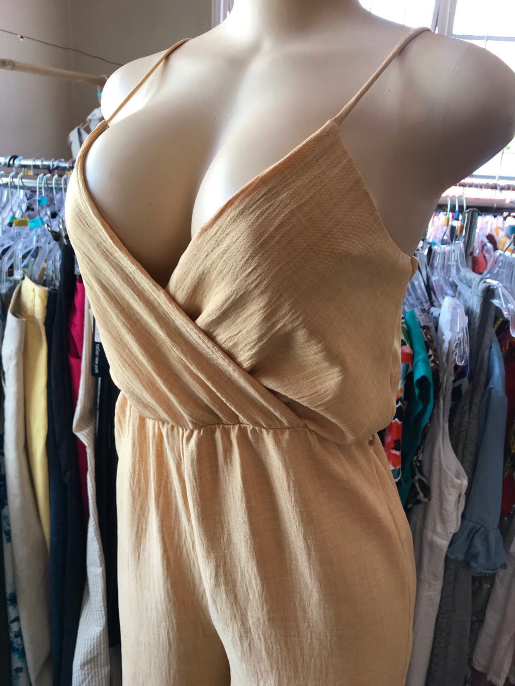 Mustard Yellow Soft Jumpsuit 