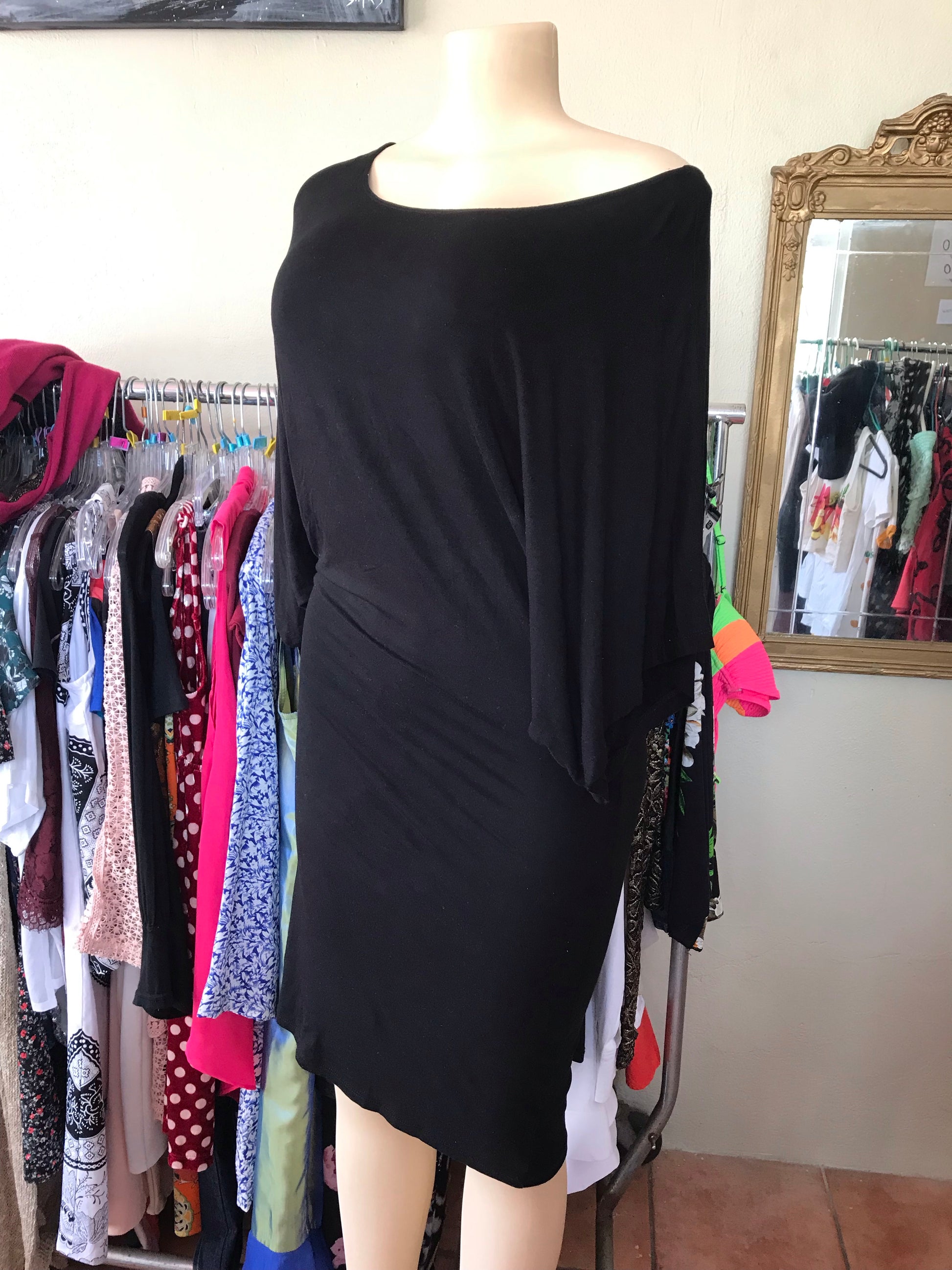 Basic Black Dress Stretchy