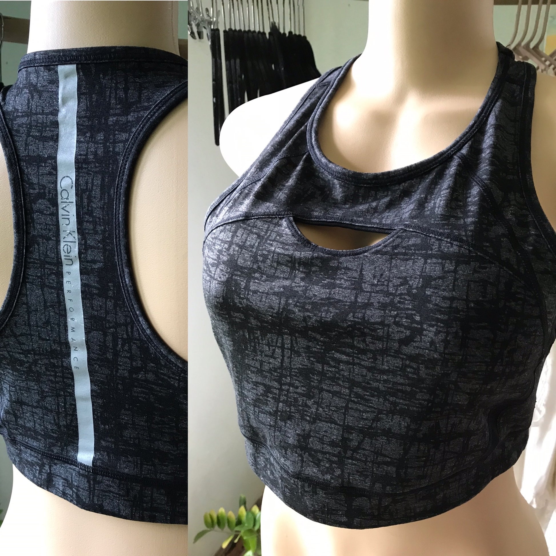Calvin Klein Quick Dry Exercise Bralette Top