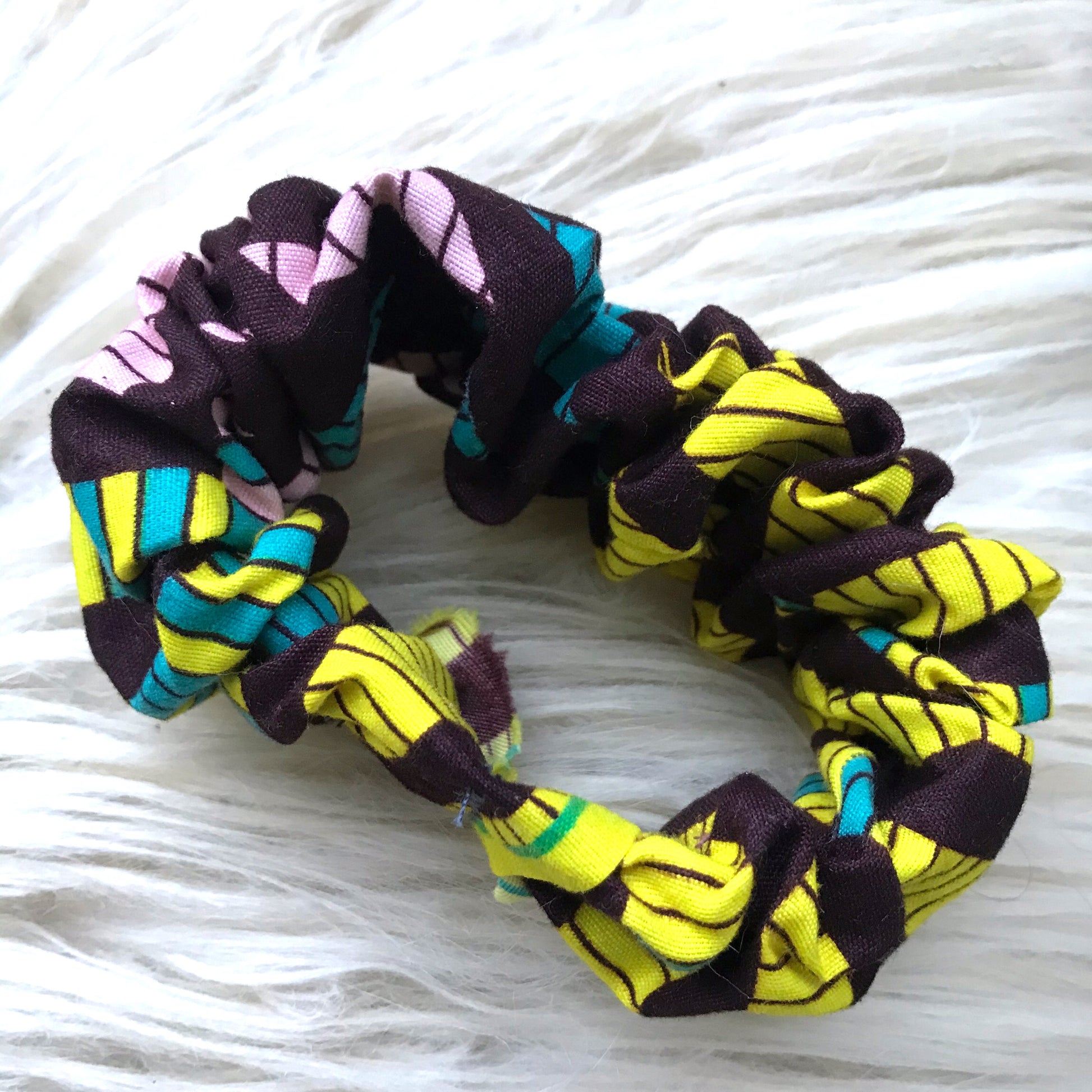 Novelty African Ankara Scrunchies & Headbands