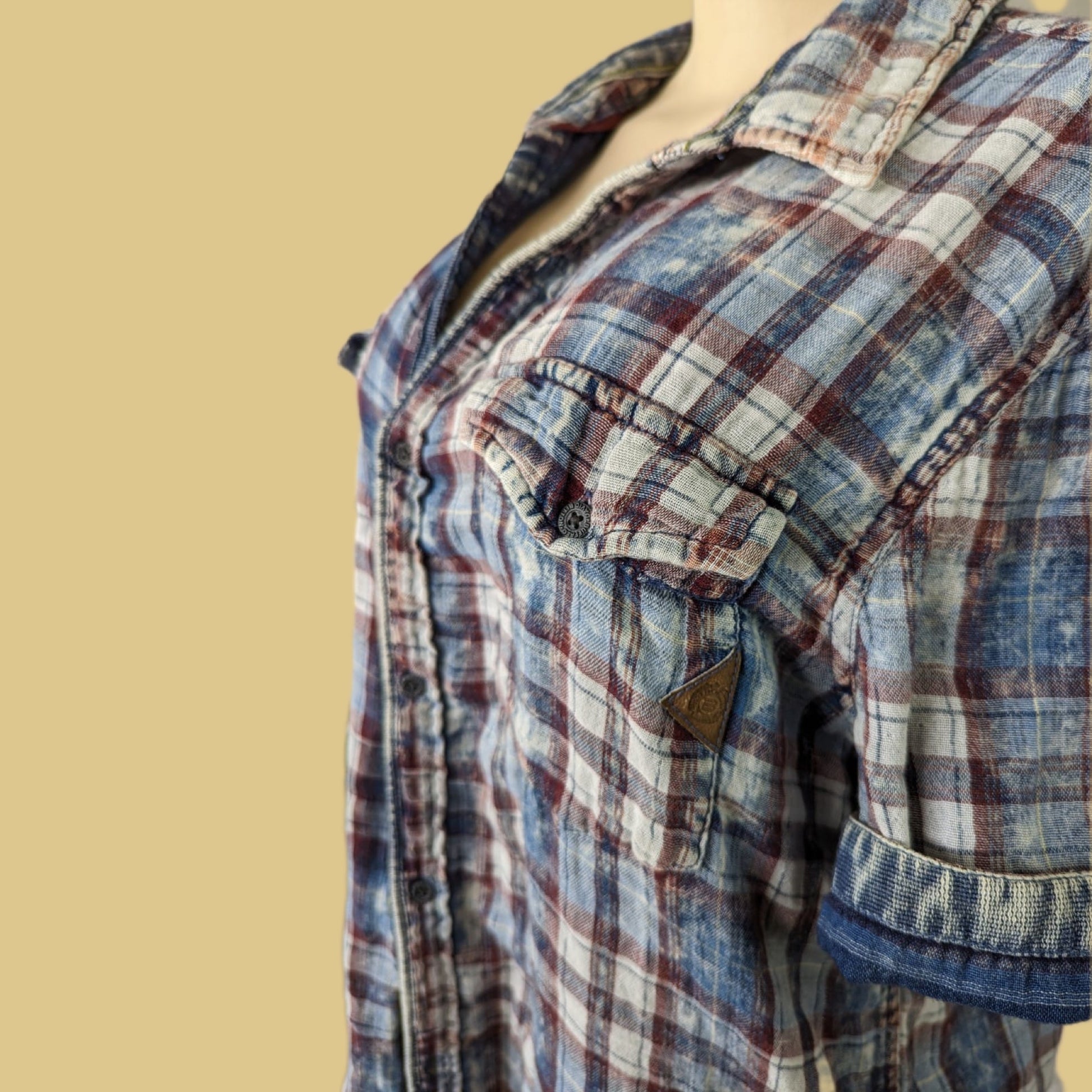 Retro Buffalo Classic Men's Lumberjack Shirt Super Extra Soft - L. +++ ^^^