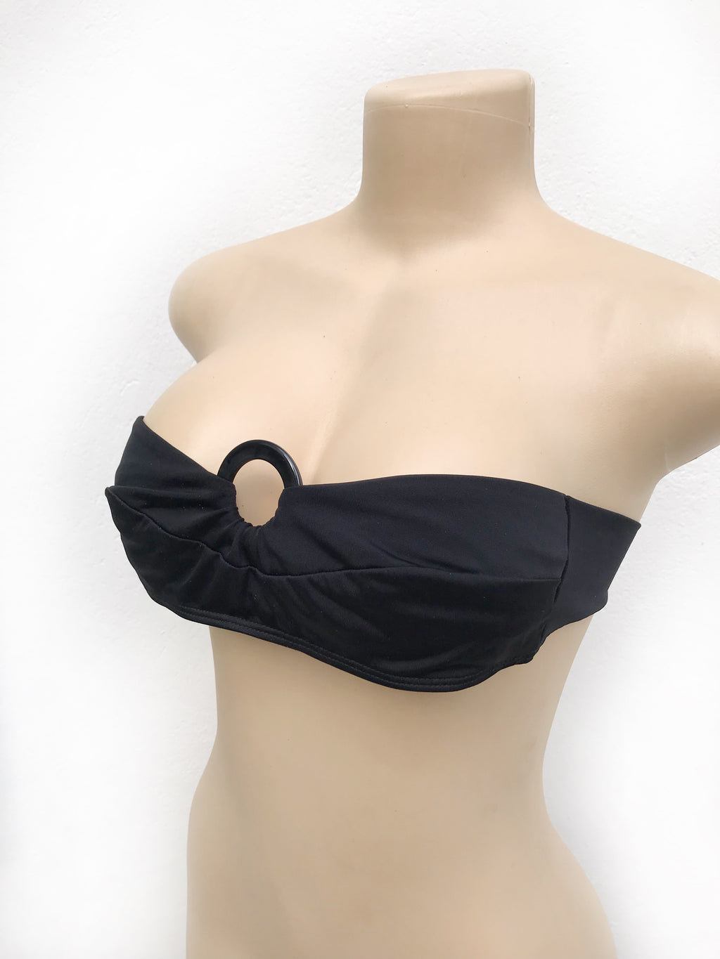 Black Bikini Top Circle : S
