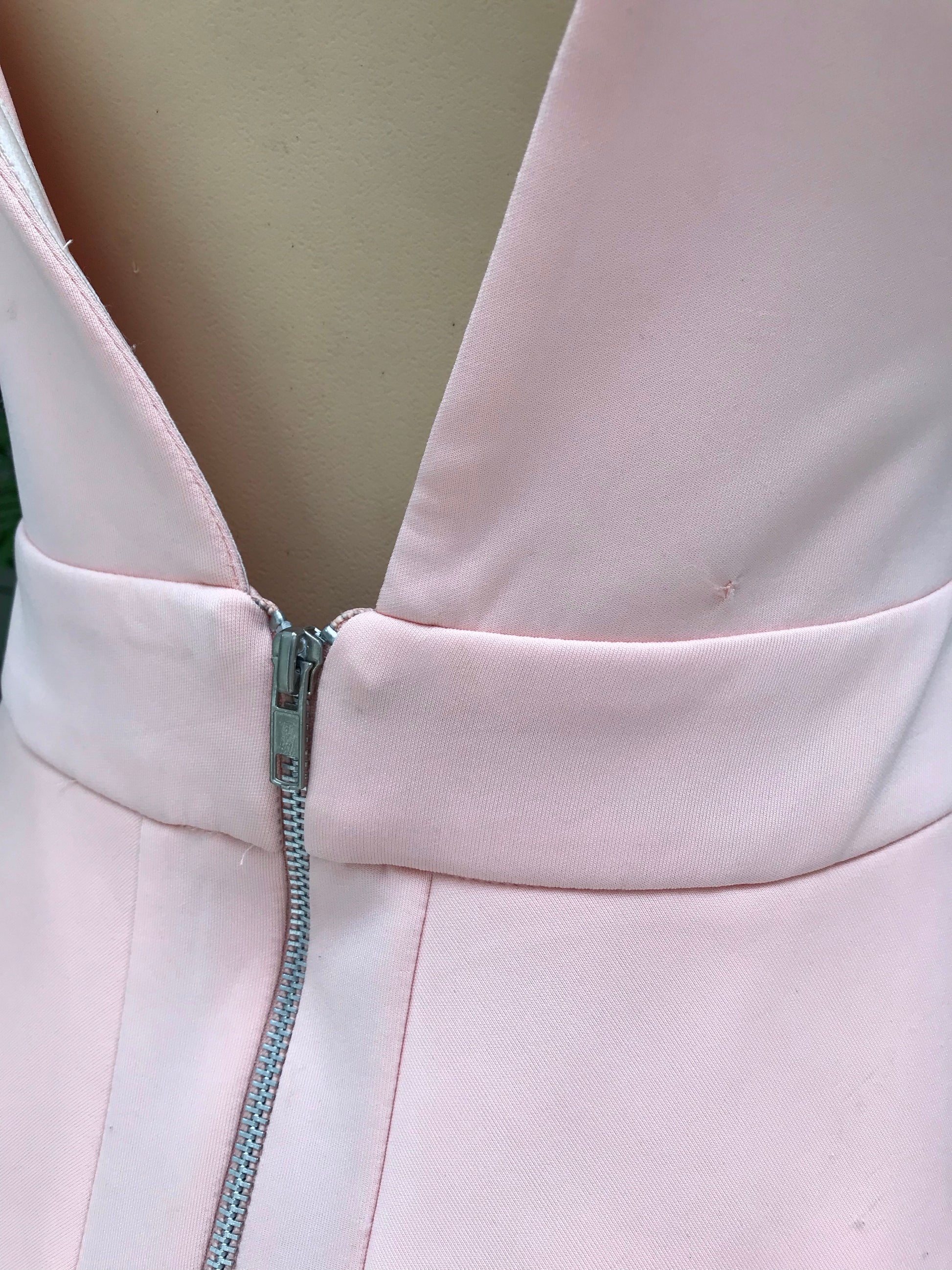 Nude Pink Cocktail Business Dress
