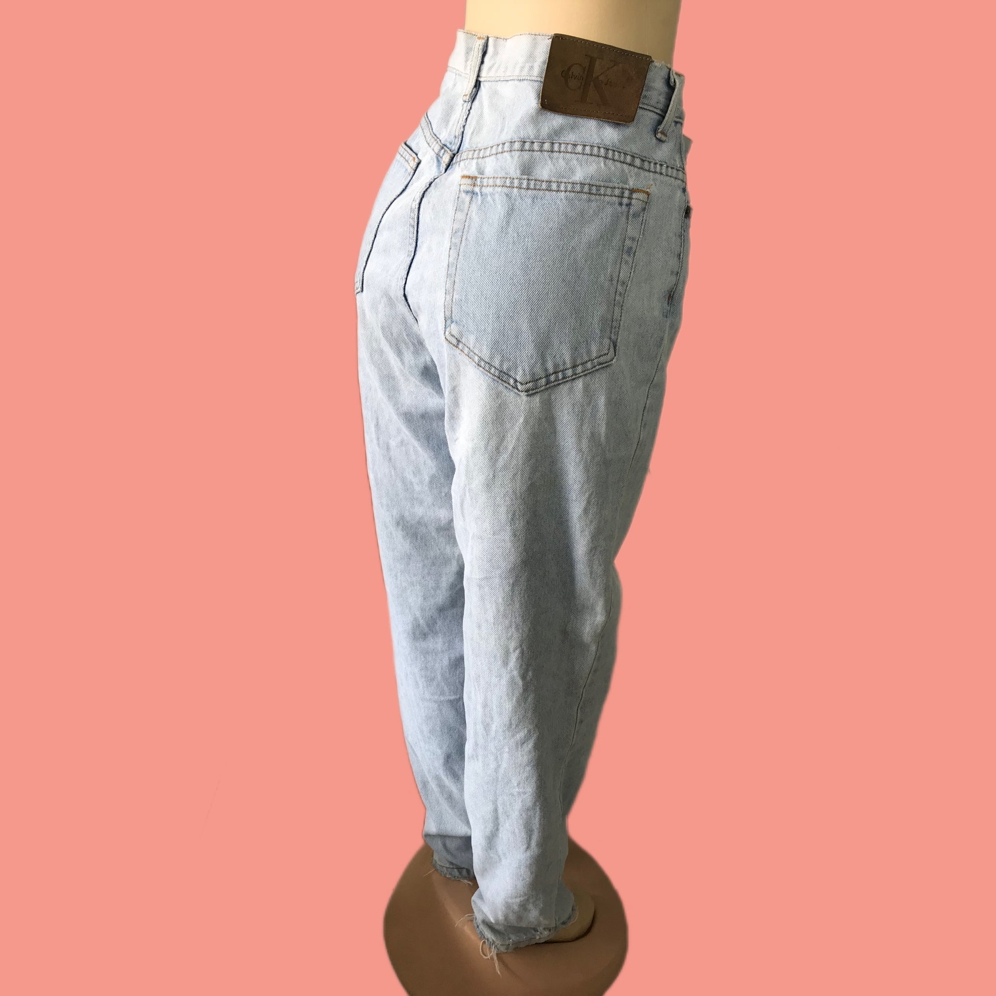 80s Vintage Calvin Klein Mon Jeans Back - L/W34