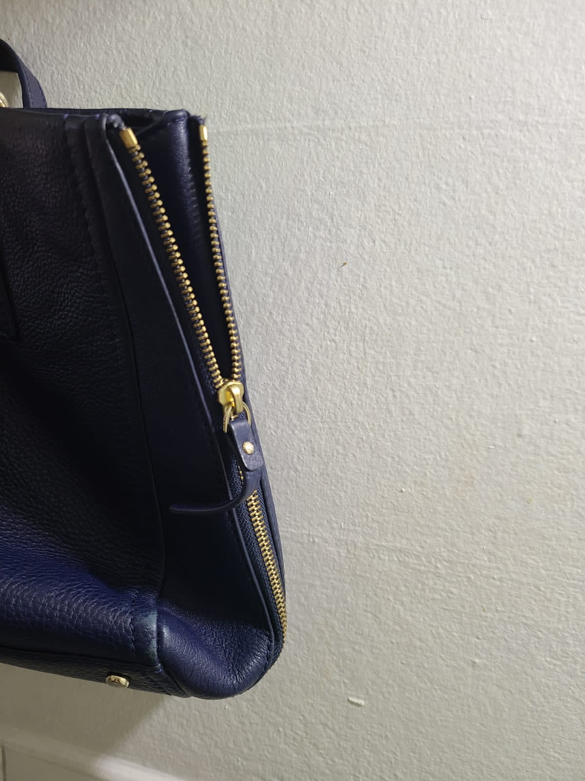 Kate Spade Navy & Gold Handbag