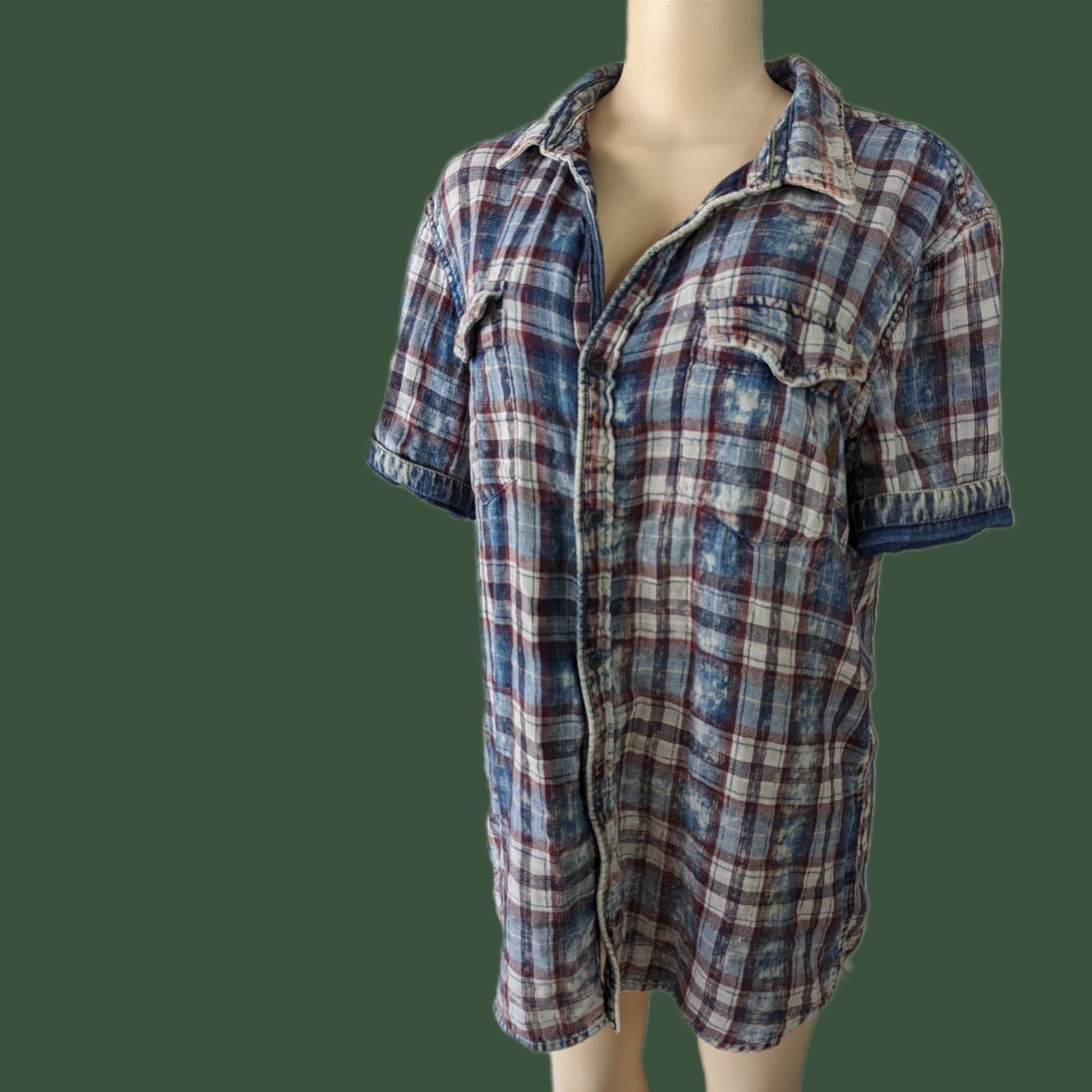 Retro Buffalo Classic Men's Lumberjack Shirt Super Extra Soft - L. +++ ^^^