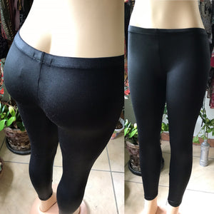 Black Matte Liquid Leggings
