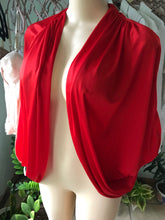 Load image into Gallery viewer, Red Bolero Slinky Coverup
