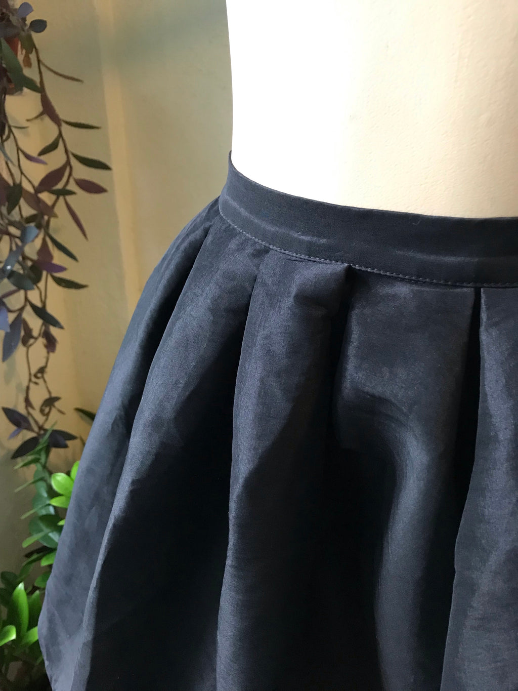 Black Balloon Occasion High Waist Skirt