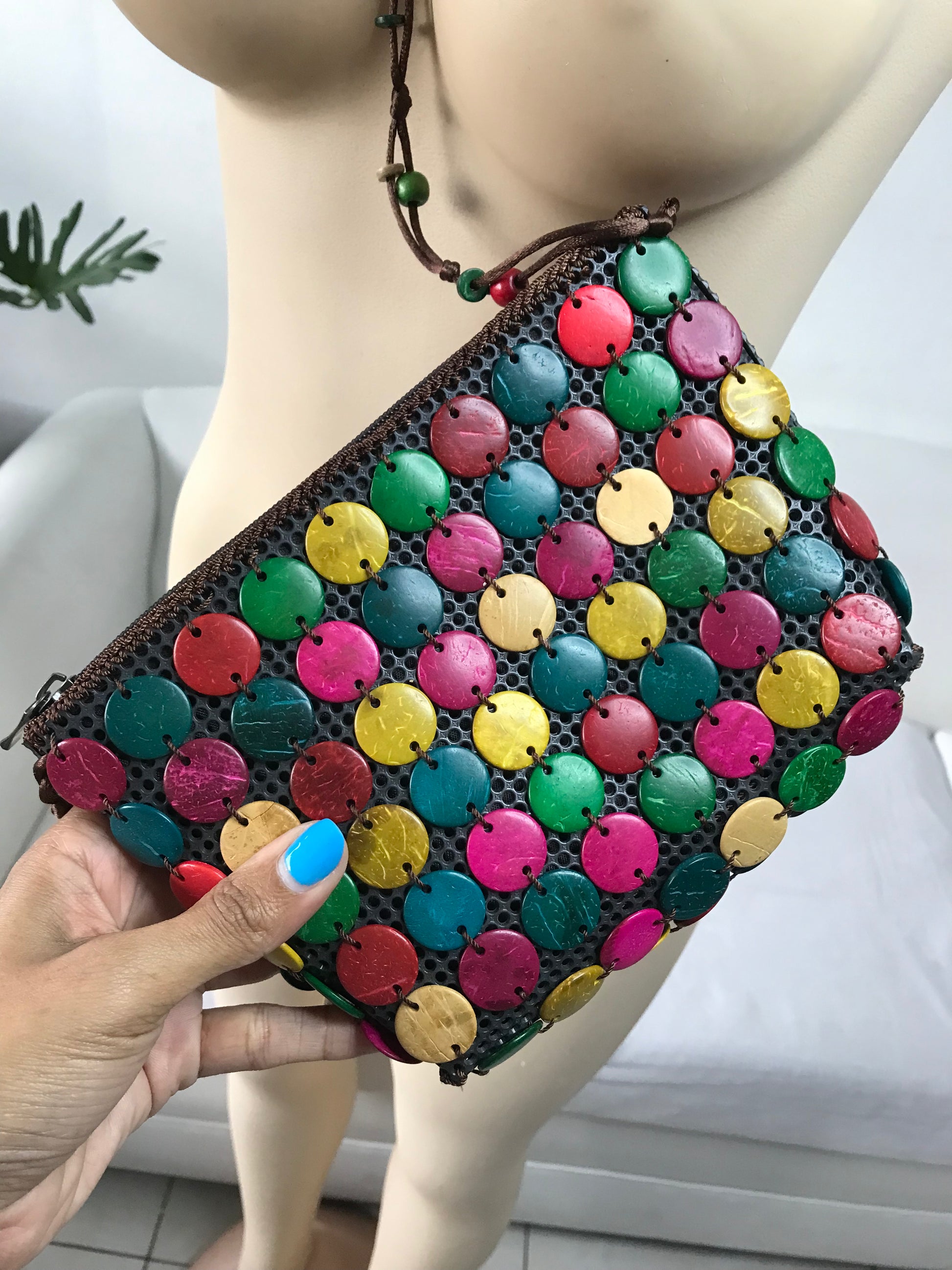 Like New Crossbody Jingle Bag St Lucia
