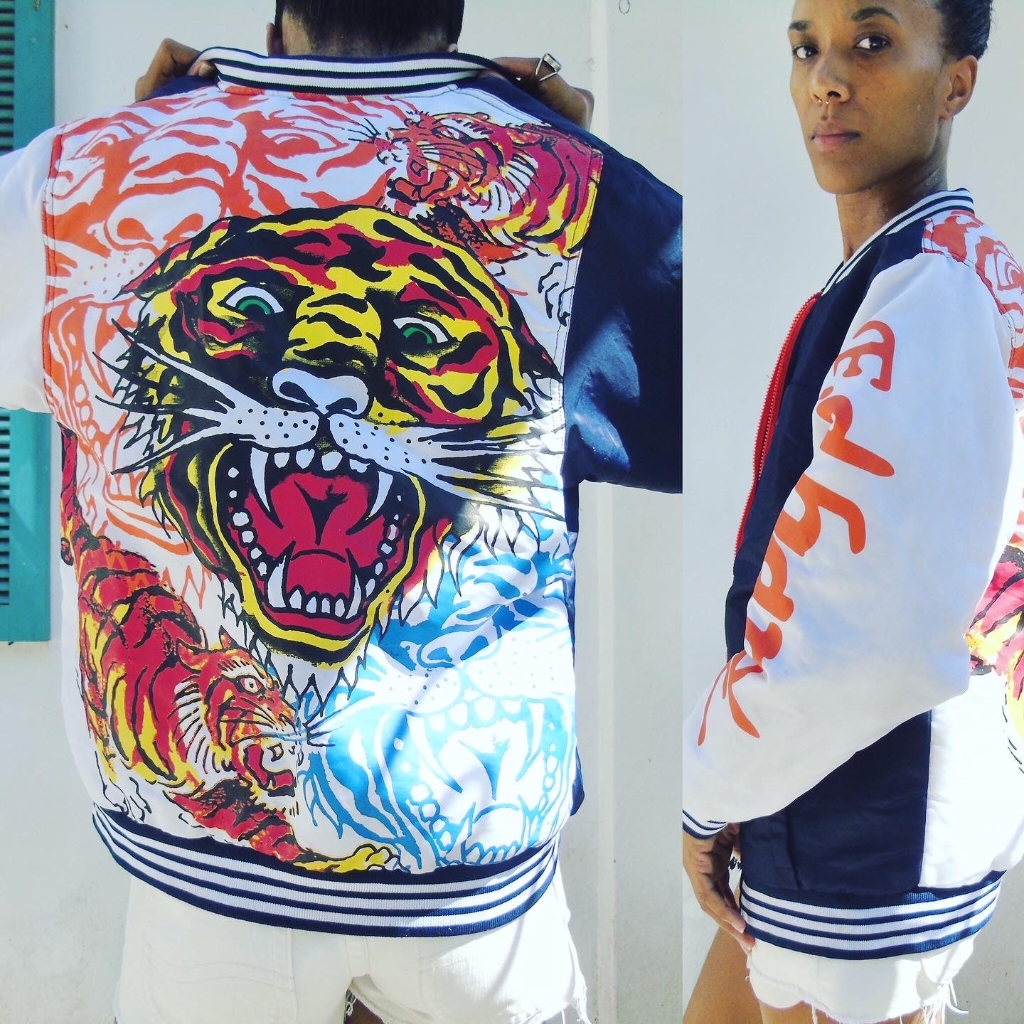 Rare Ed Hardy Bomber Jacket Unisex