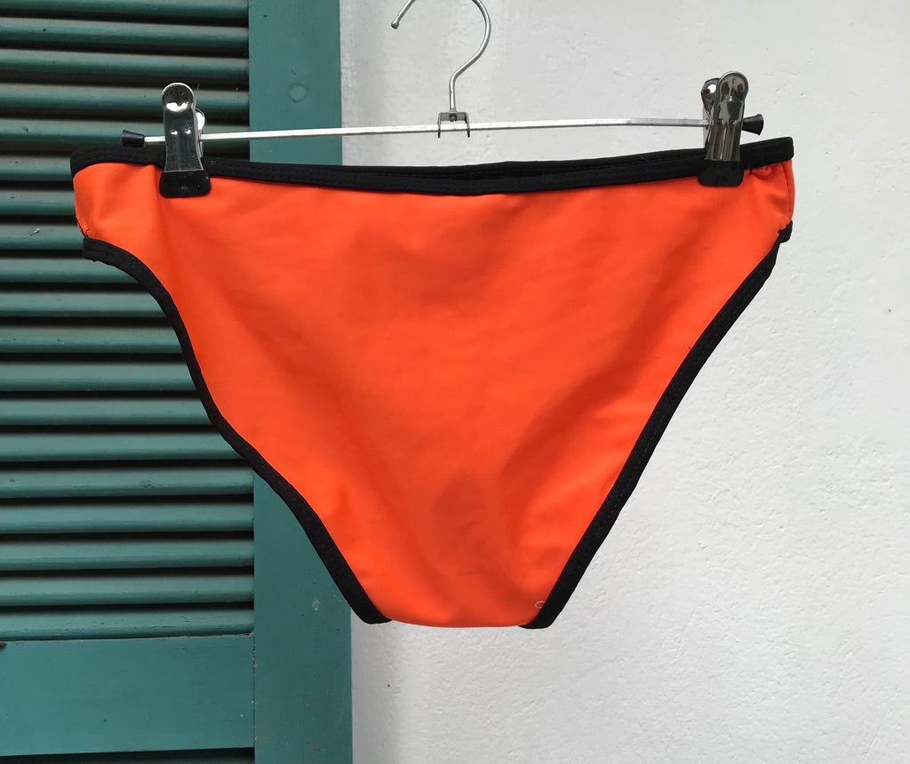 Neon Orange Bikini Bottom