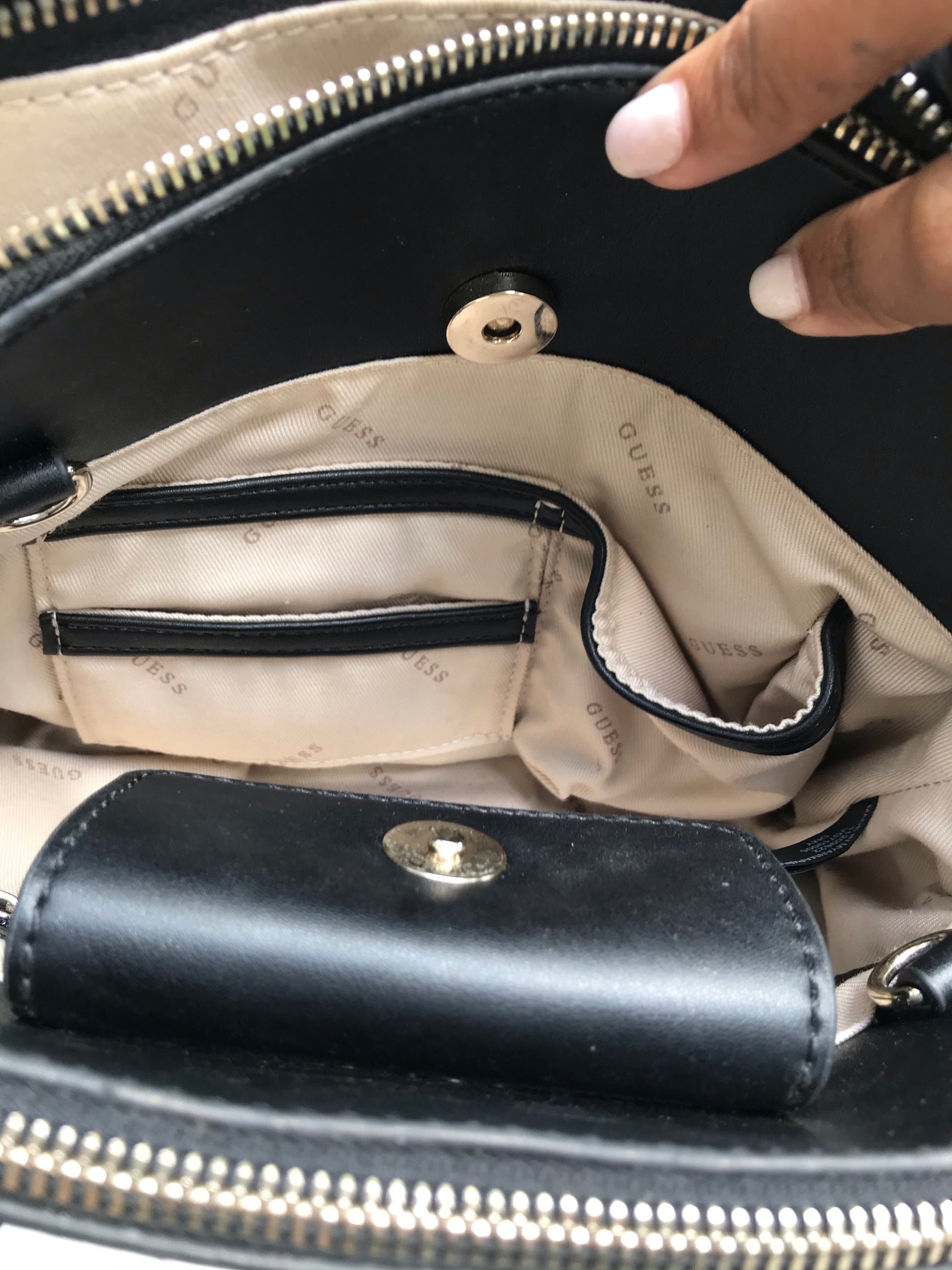 GUESS Satchel Bag Once Used