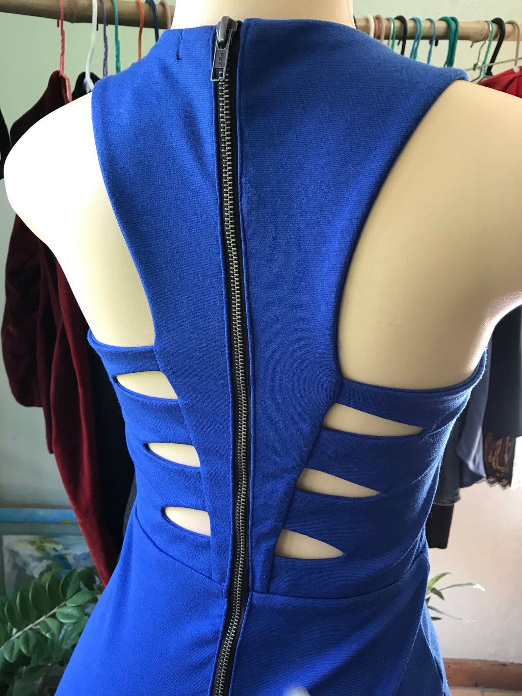 Blue Date Night Dress