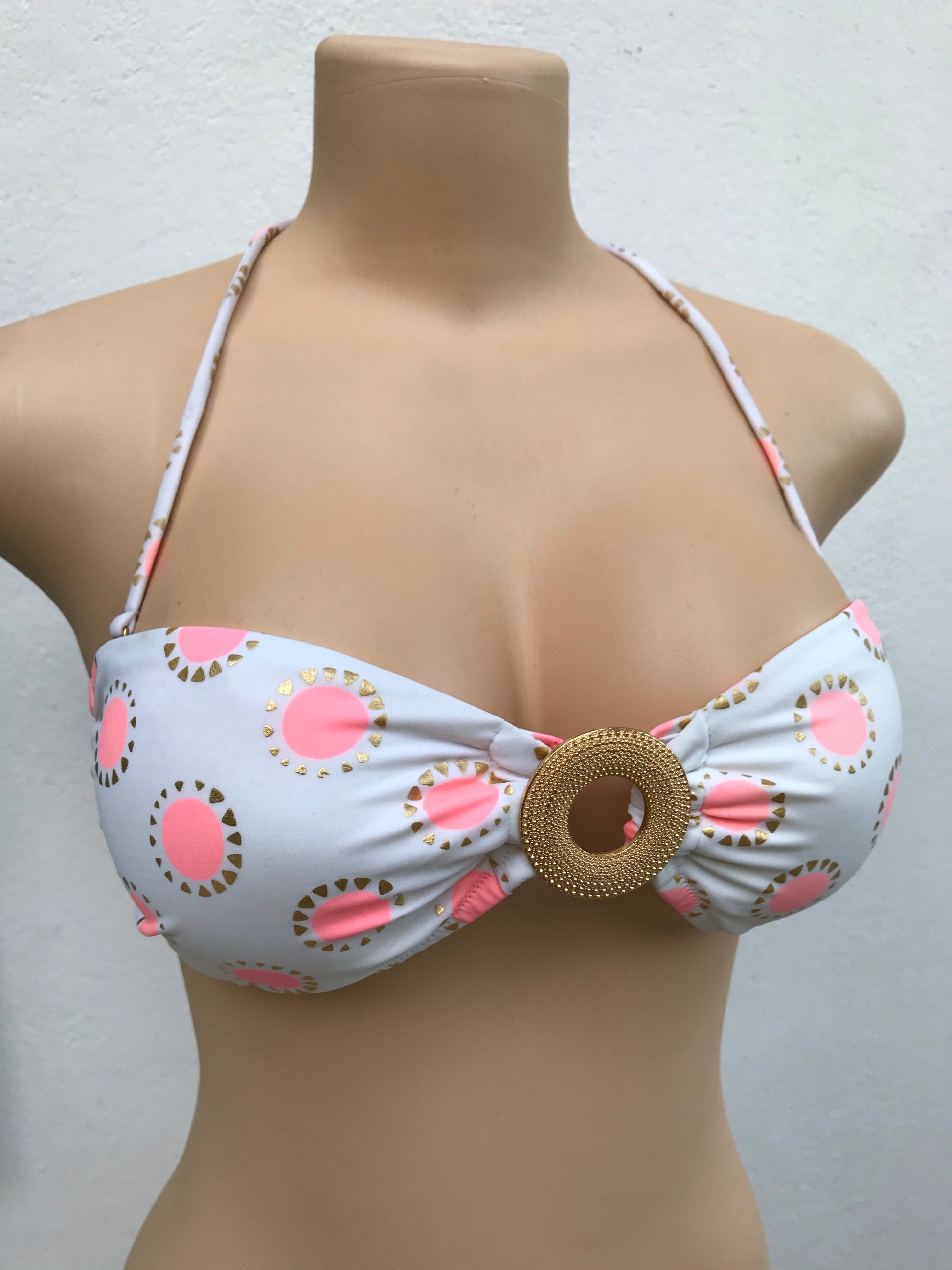 Victoria's Secret Pink Gold Bikini Top