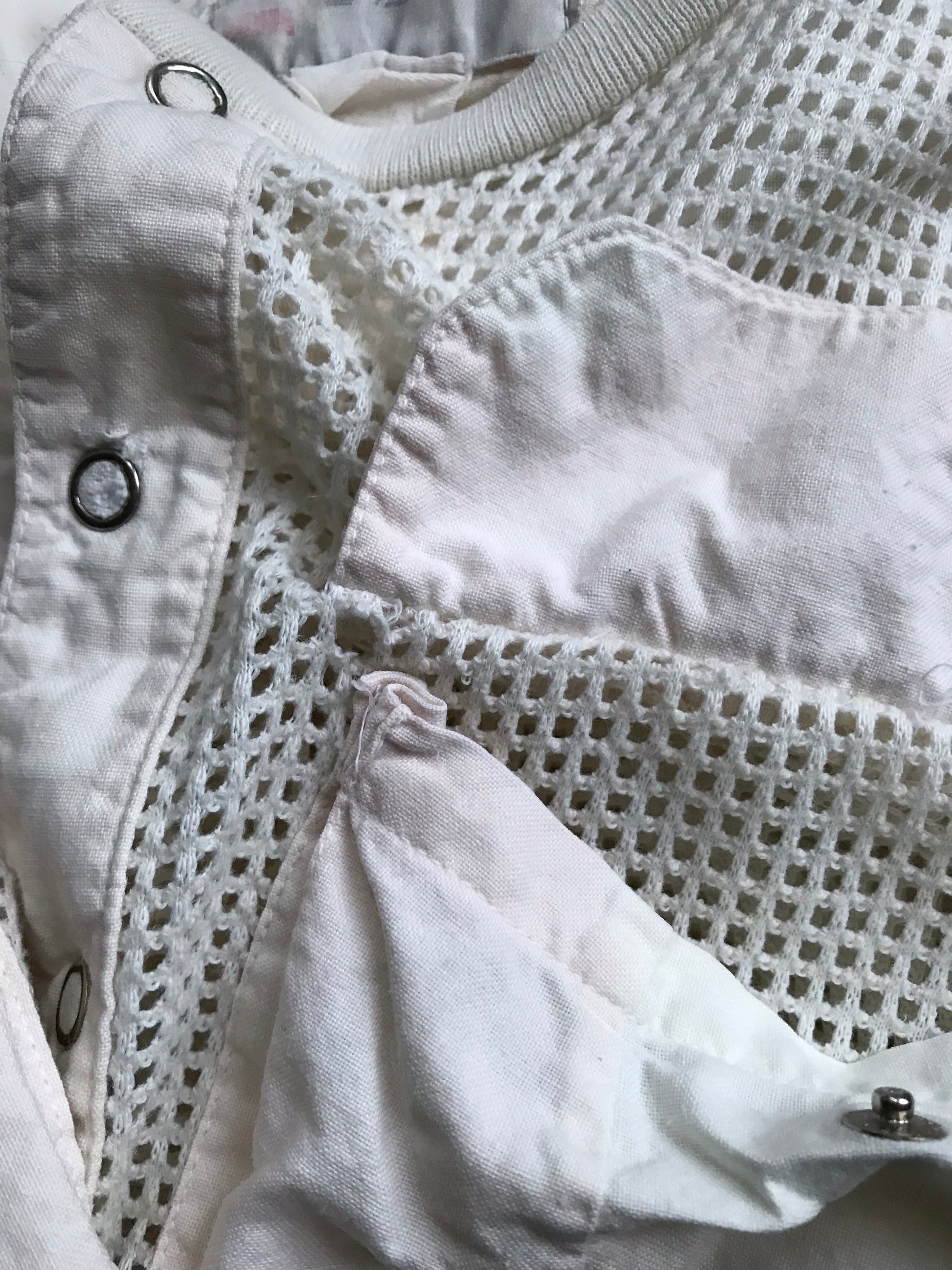 Vintage Unique Mesh Cargo Shirt