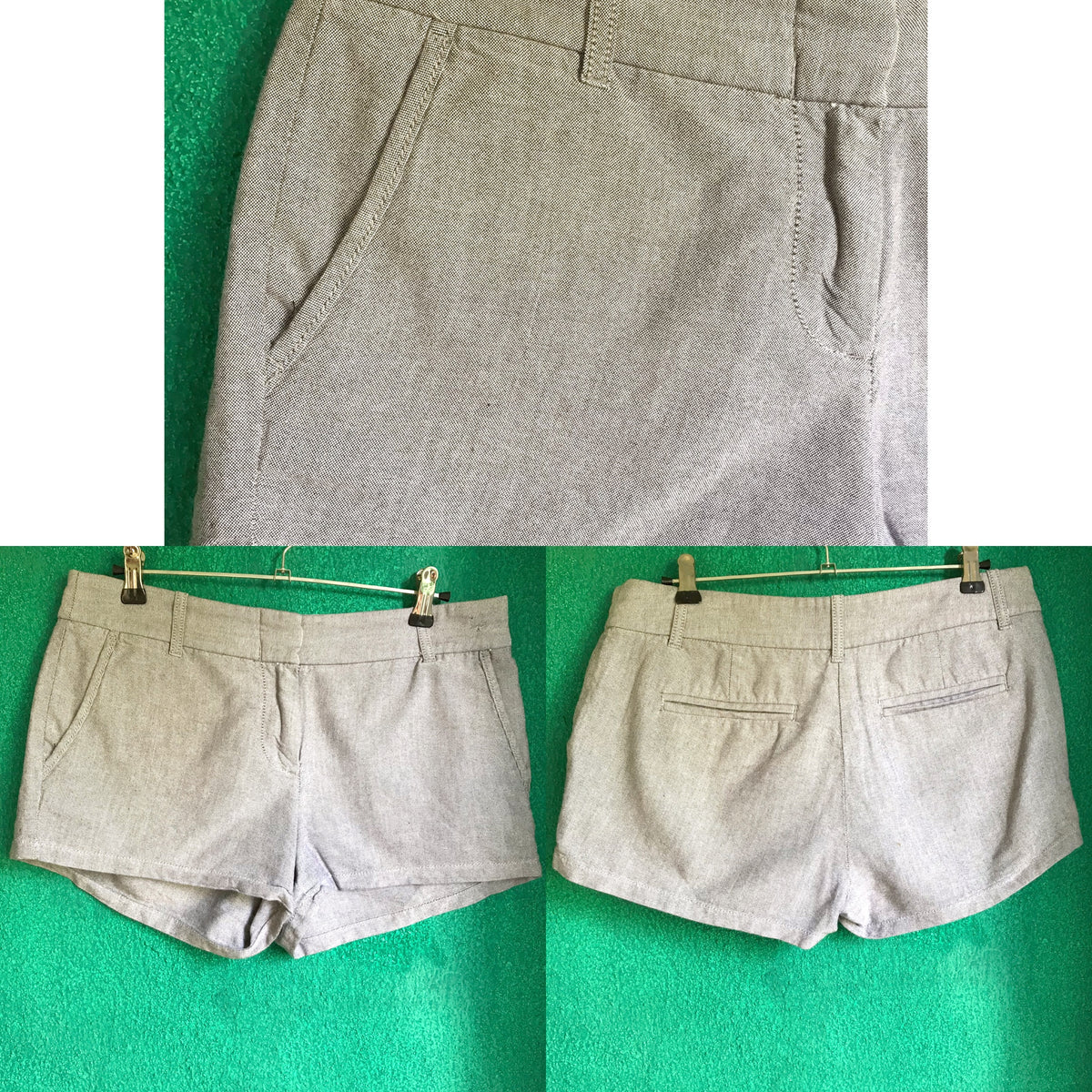J CREW Blue Grey Tailored Shorts
