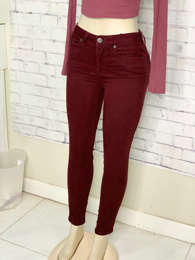 Maroon Jegging - 9/10