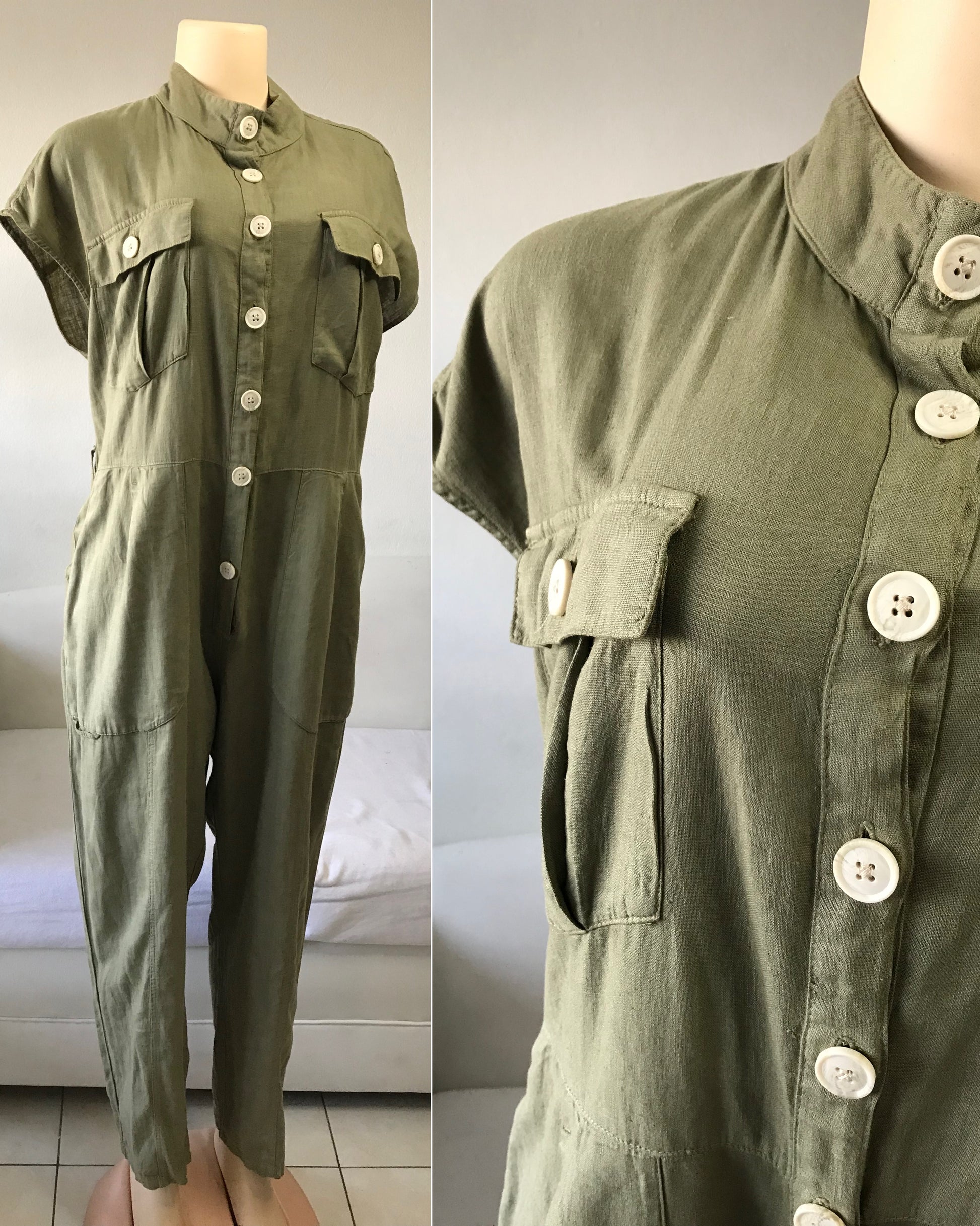 Earth Green jumpsuit