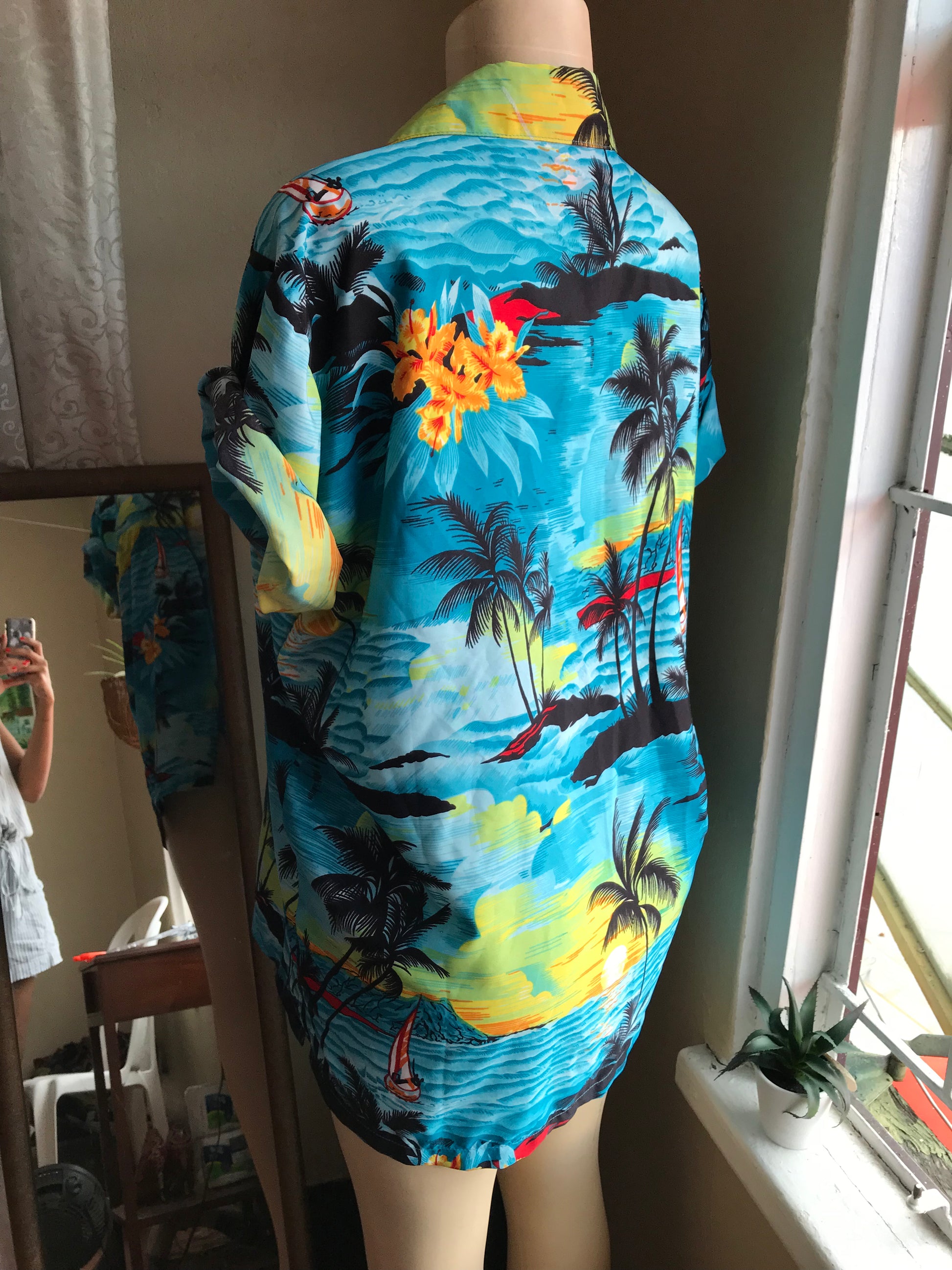 Classic Mens Tropical Hawaiian Shirt