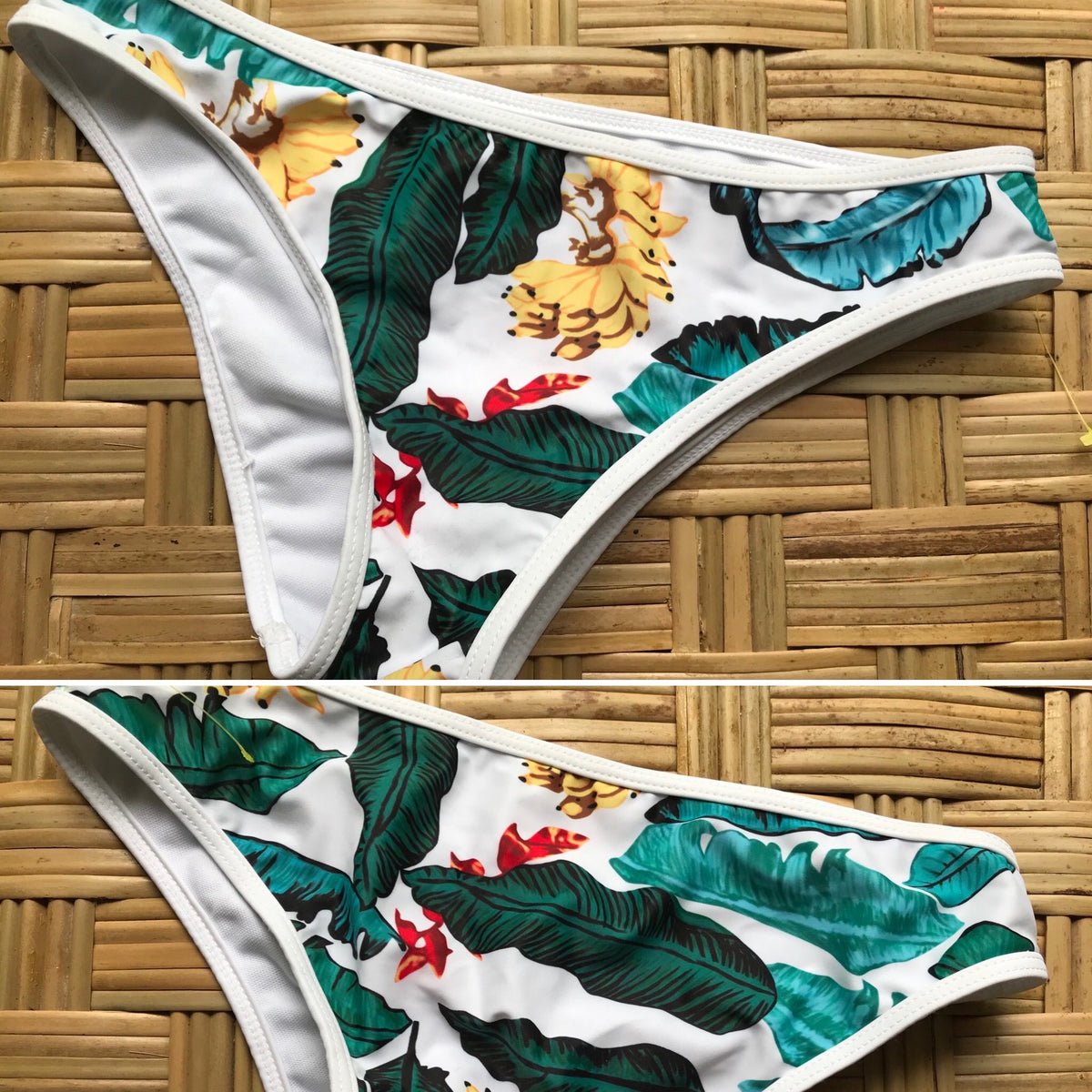 New Banana Leaf Bikini Bottoms