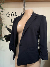 Load image into Gallery viewer, Forever21 Black Blazer w Cinched Sleeve - M
