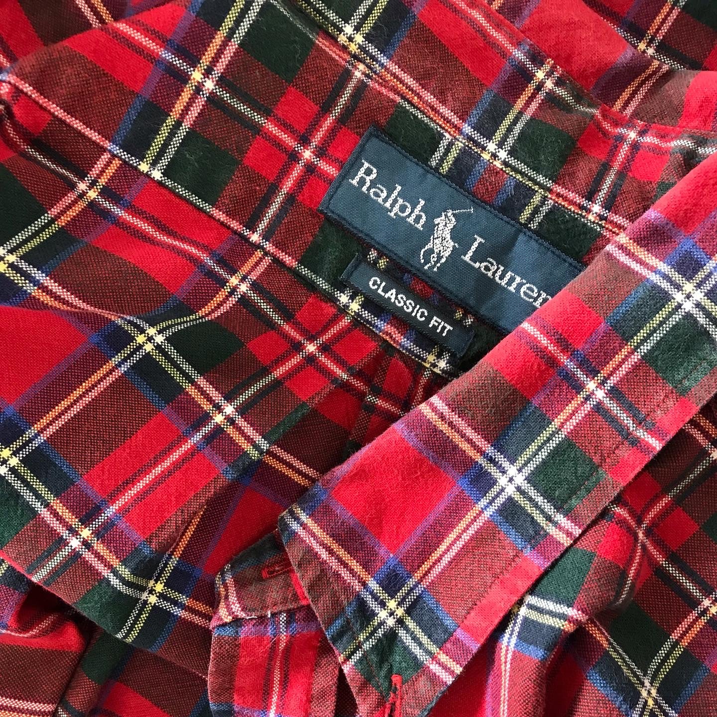 Ralph Lauren Tartan Shirt Men's XXL