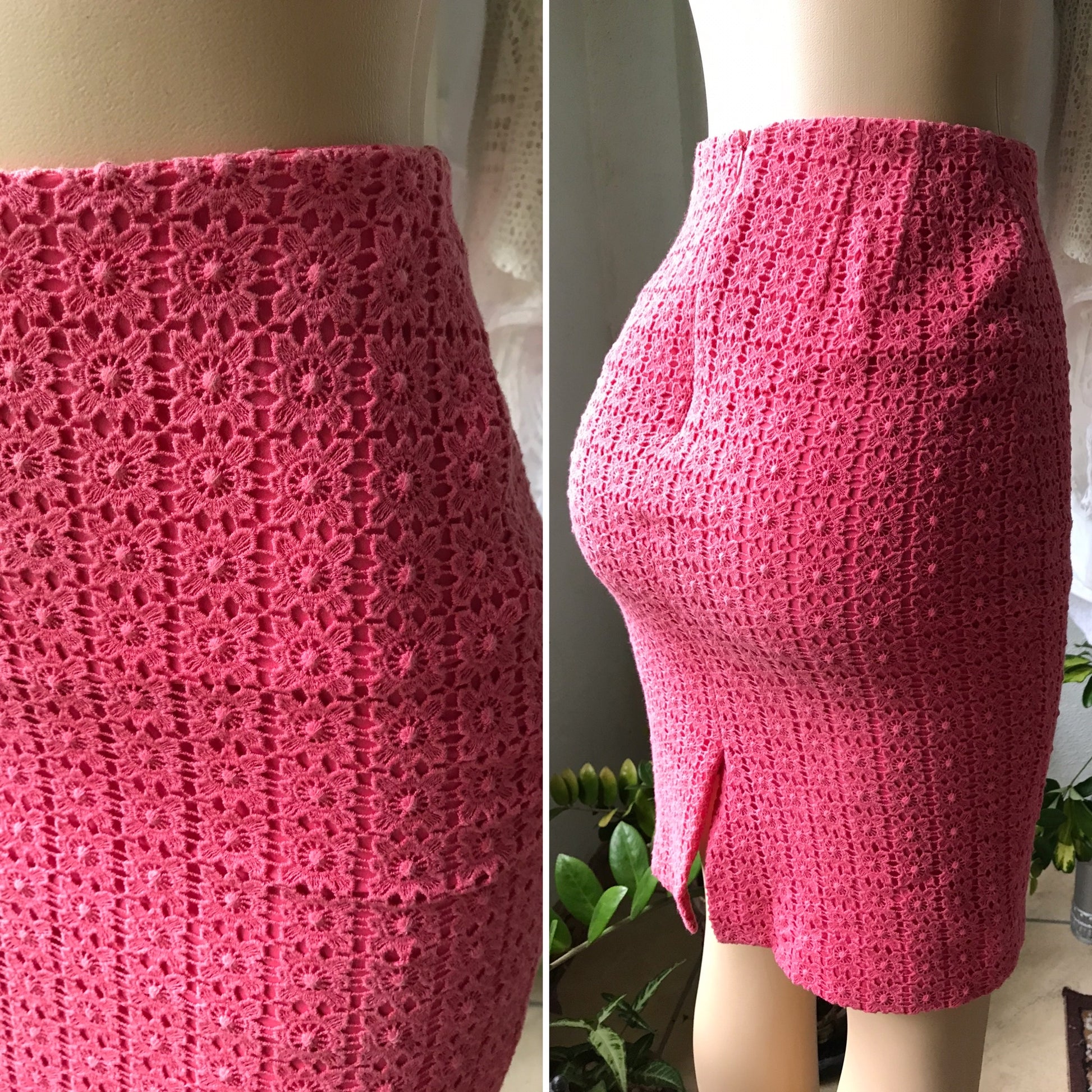 Ann Taylor Crochet Professional Skirt