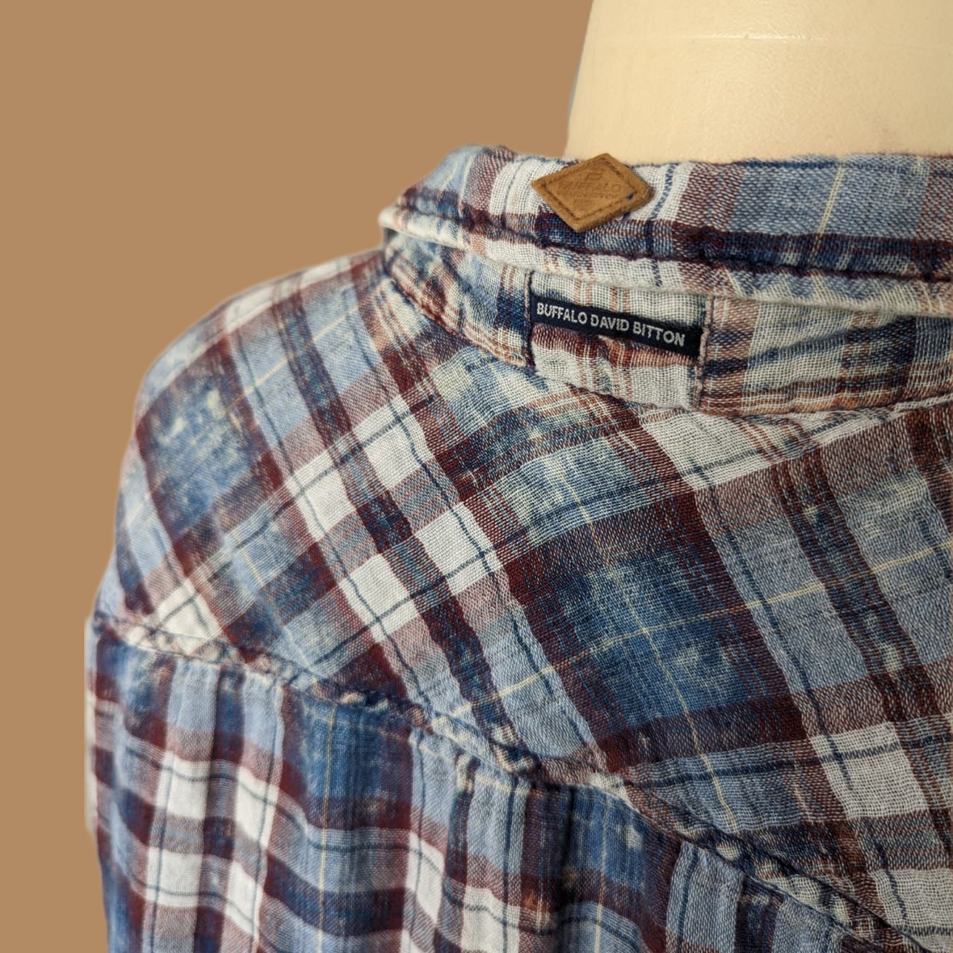 Retro Buffalo Classic Men's Lumberjack Shirt Super Extra Soft - L. +++ ^^^