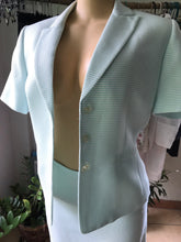 Load image into Gallery viewer, Vintage Ice Green Woven Professional Suit Set
