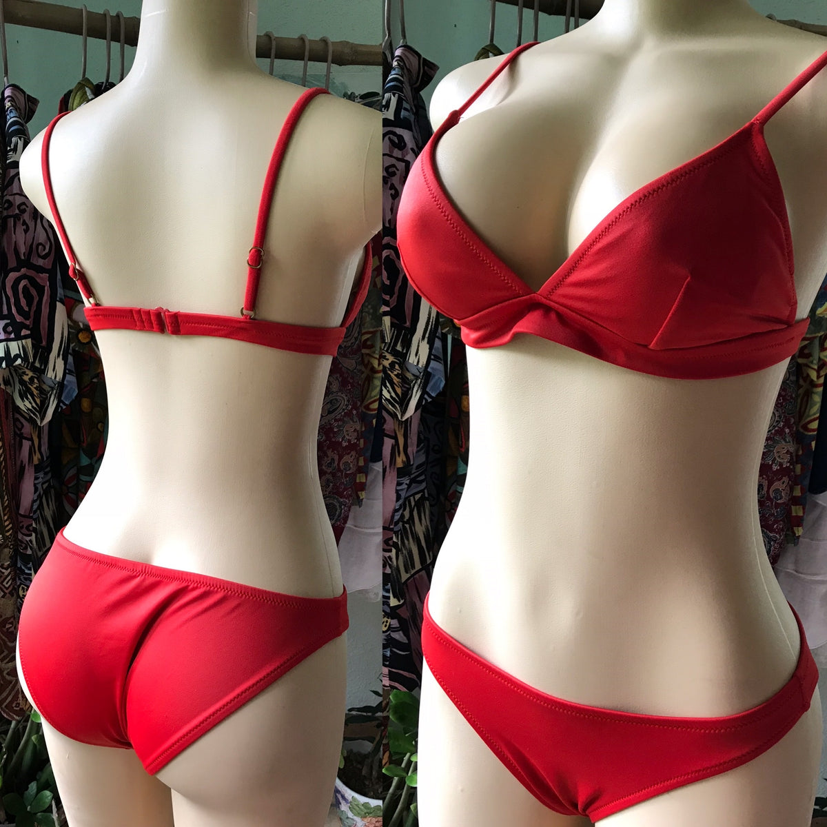 J Crew Red Bikini Set