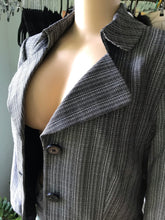 Load image into Gallery viewer, Gray Weave Vintage Blazer
