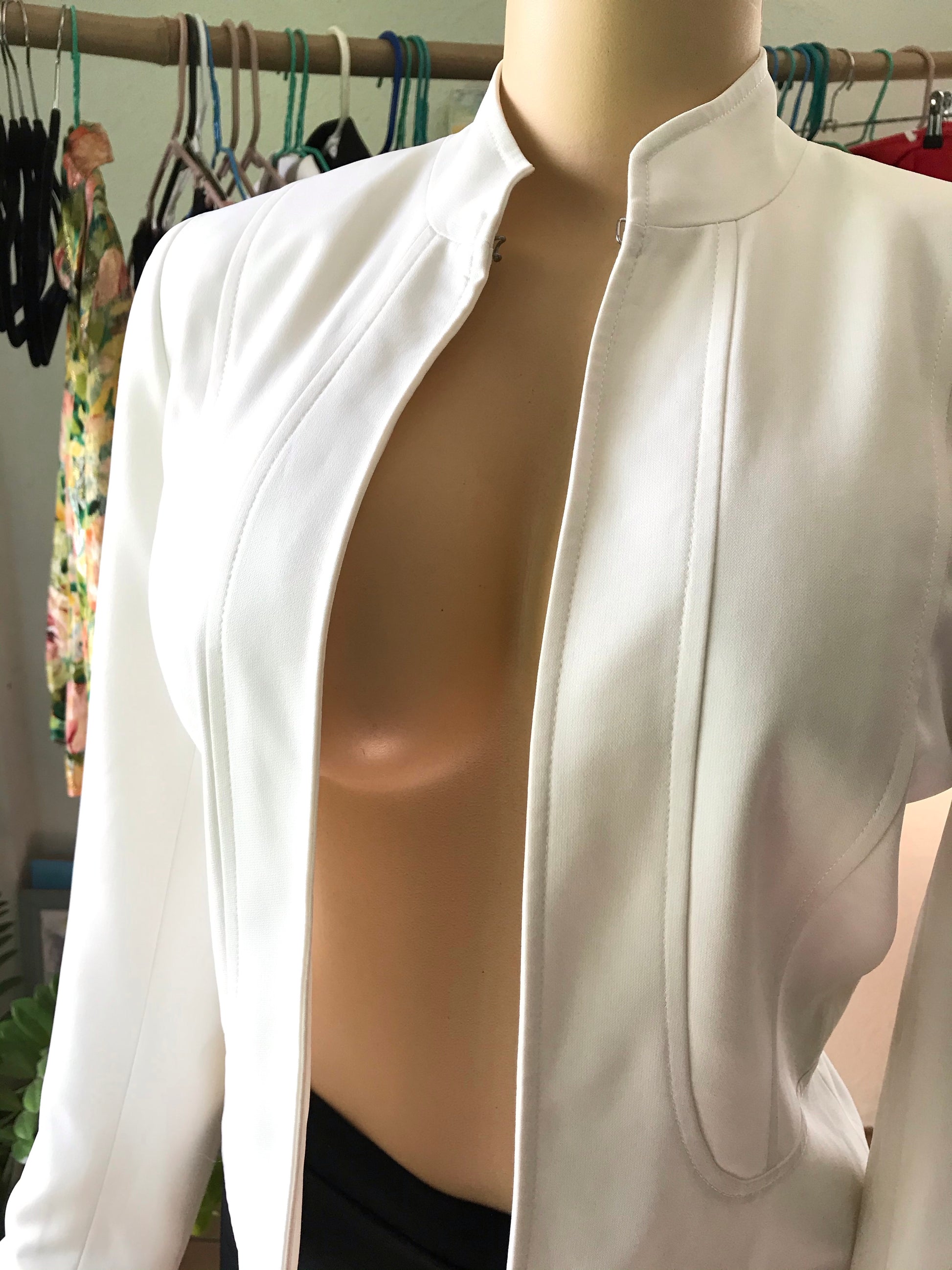 Off White Blazer Jacket