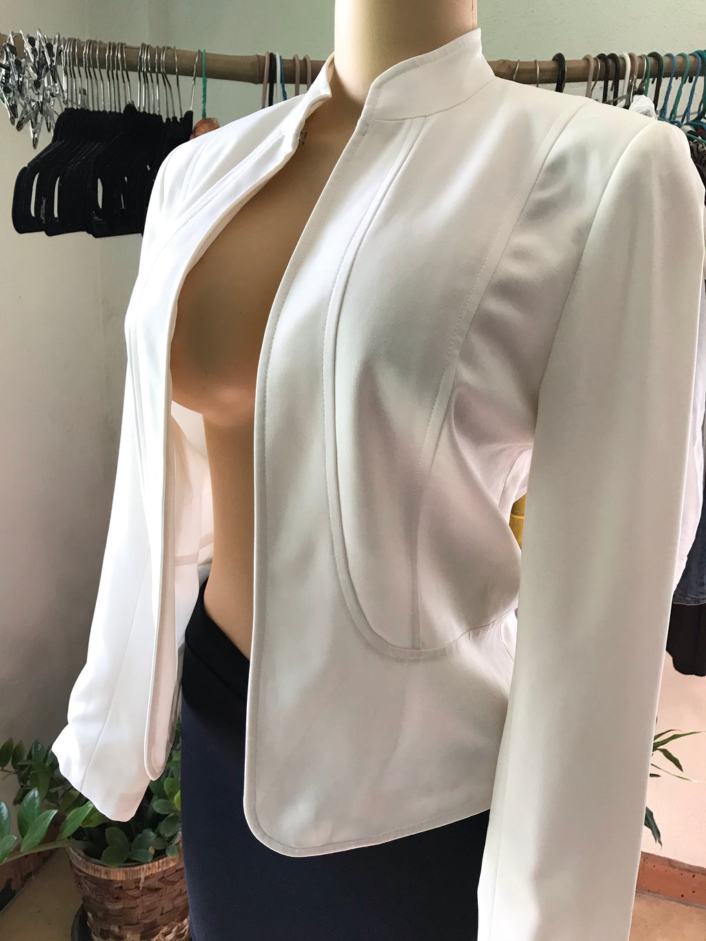 Off White Blazer Jacket