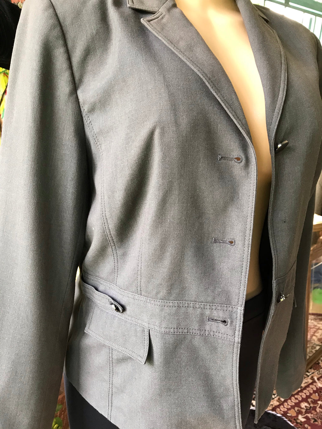 90s MNY Grey Blazer Jacket