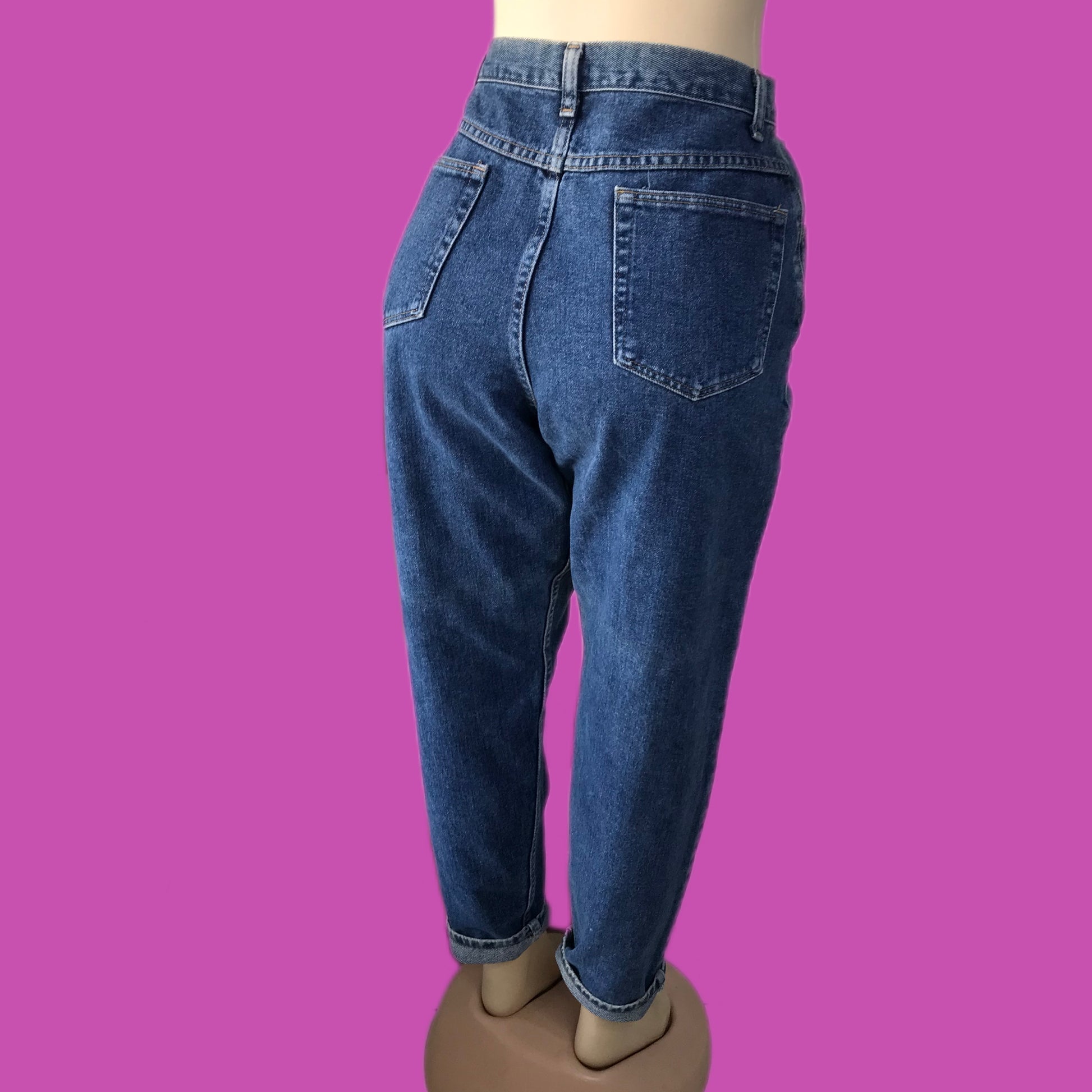 Vintage Wrangler Mom Jean Classic Blue - W32 / App M