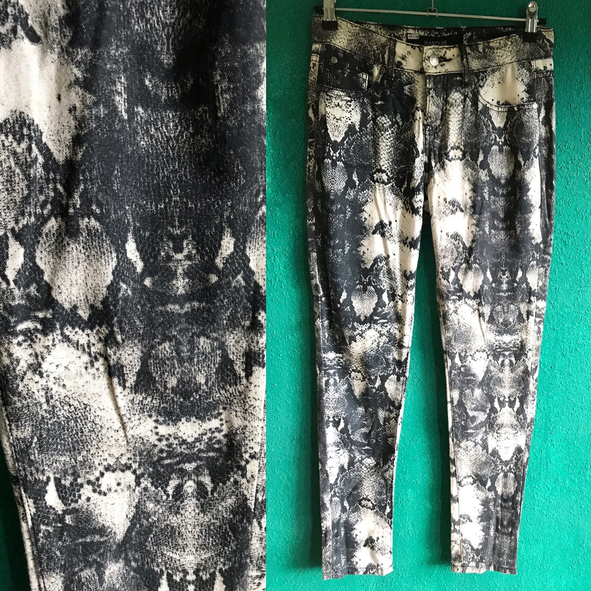 B&W Snakeskin Jegging UK