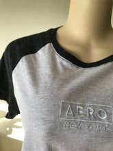 Load image into Gallery viewer, New Aeropostale Baseball Cut Grey Tee - /XL
