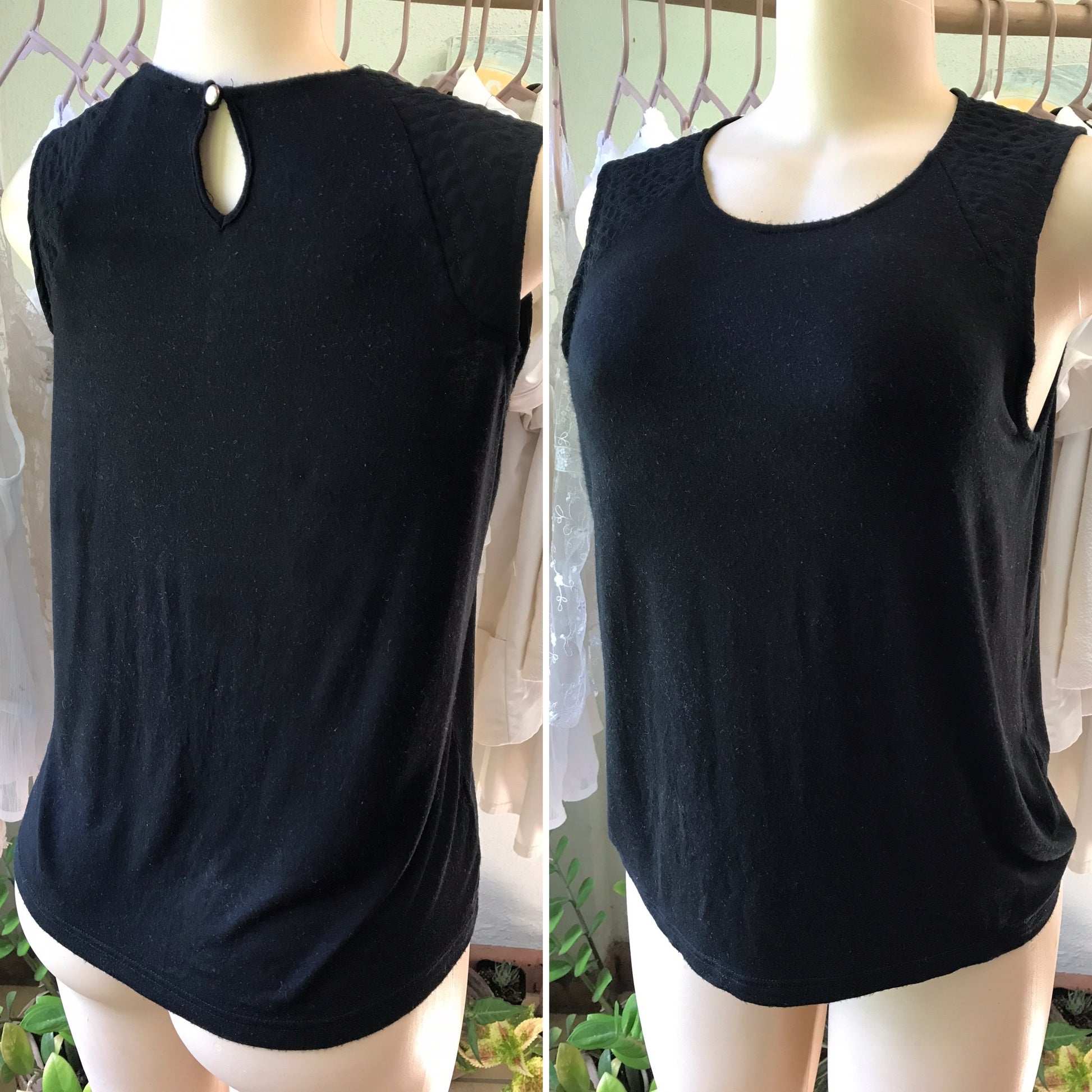 Basic Black Sleeveless Top